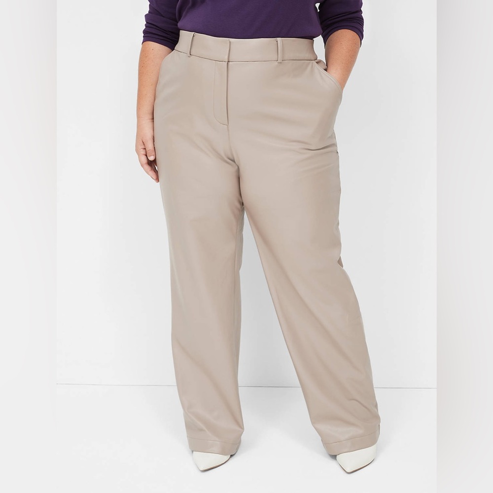 Lane Bryant Leather pant